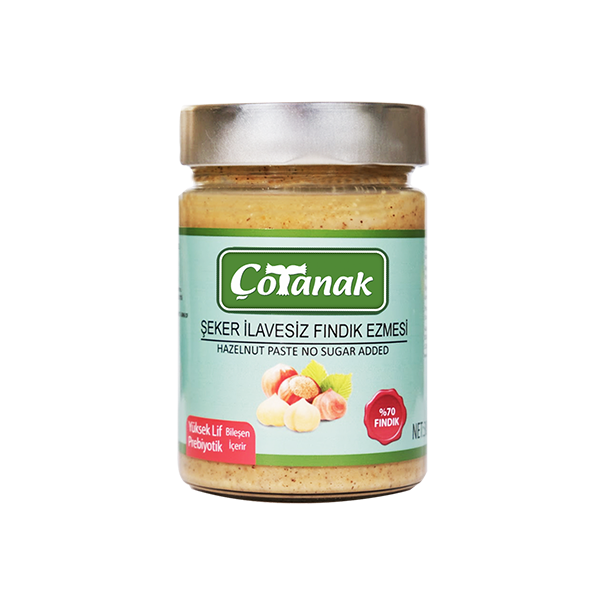 Çotanak 300 Gr Şeker İlavesiz Fındık Ezmesi