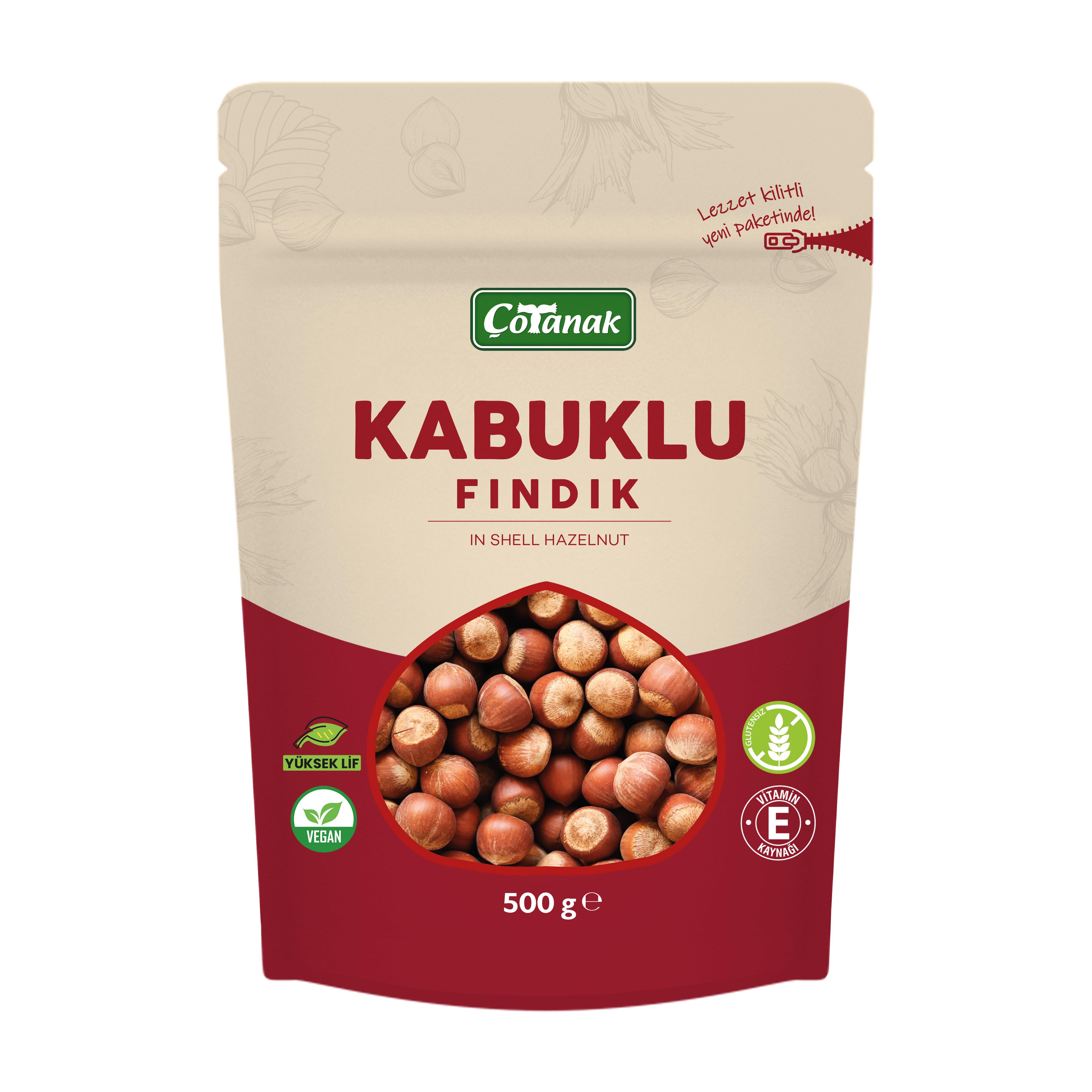 Çotanak 500 Gr Kabuklu Fındık