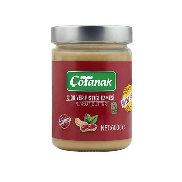 Çotanak 600 Gr % 100 Fıstık Ezmesi