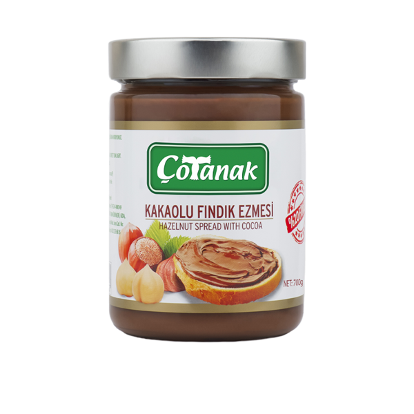 Çotanak 700 Gr Kakaolu Fındık Ezmesi %20 Fındık