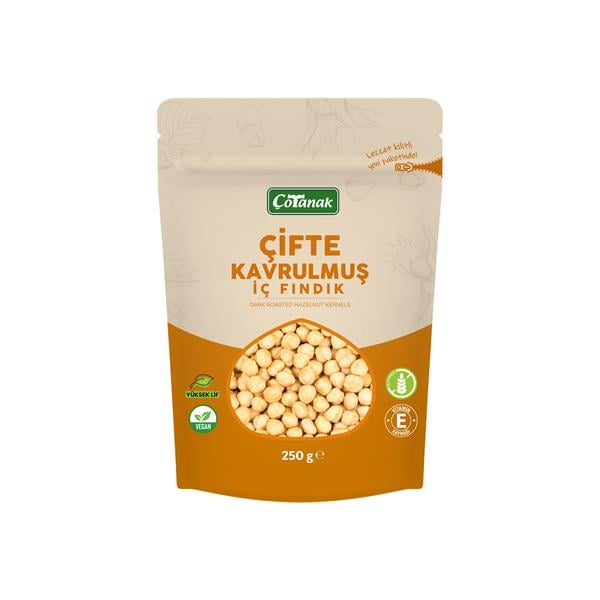 Çotanak 250 Gr Çifte Kavrulmuş İç Fındık