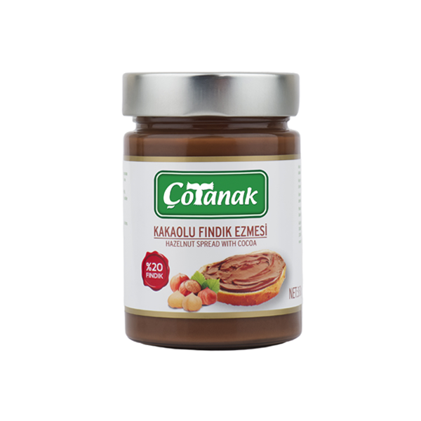 Çotanak 350 Gr Kakaolu Fındık Ezmesi %20 Fındık