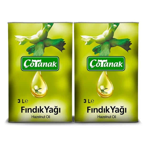 Fındık Yağı Fırsat Paketi (2 Adet 3 LT Fındık Yağı)