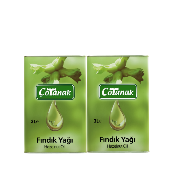 Fındık Yağı Fırsat Paketi (2 Adet 3 LT Fındık Yağı)
