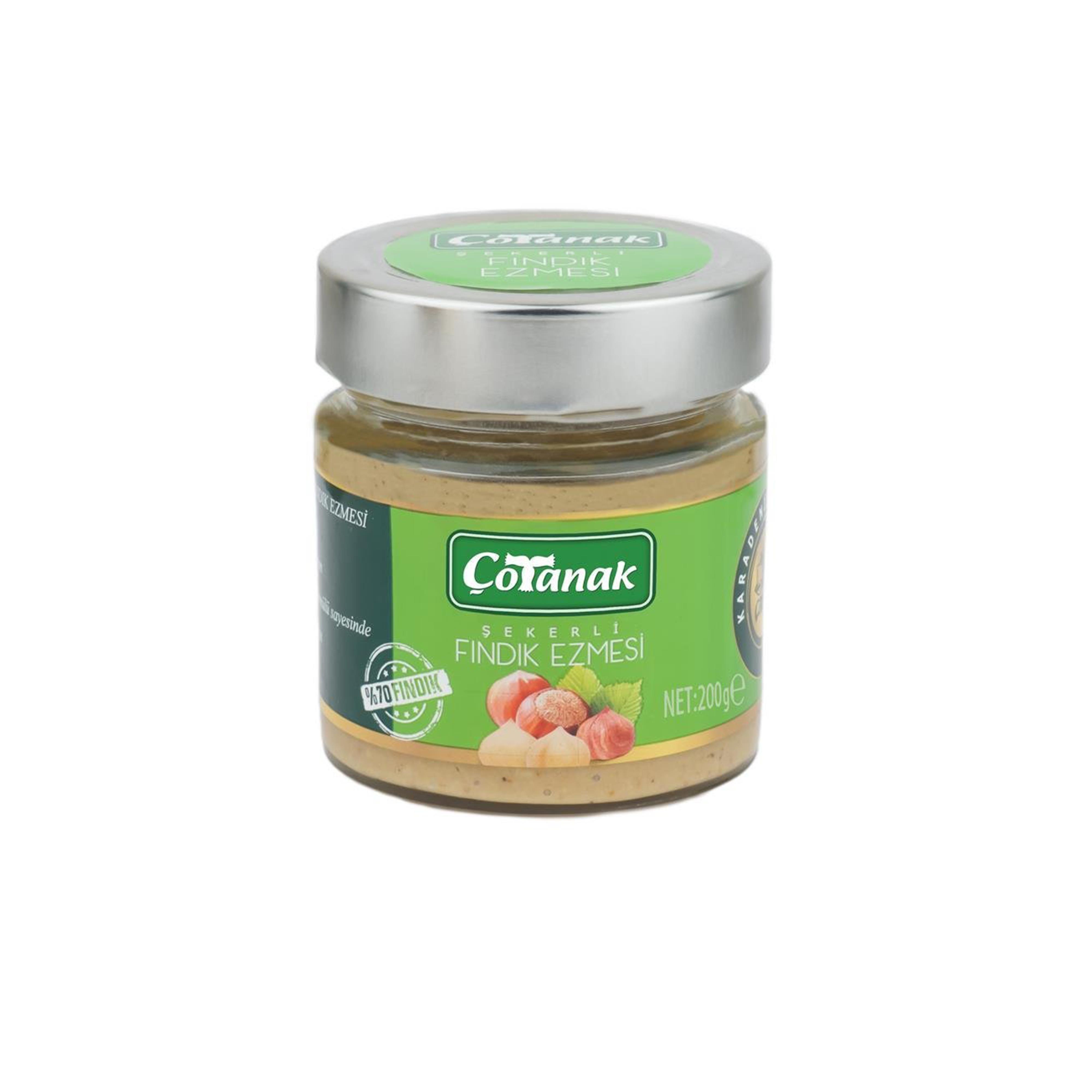 Çotanak 200 Gr Şekerli Fındık Ezmesi