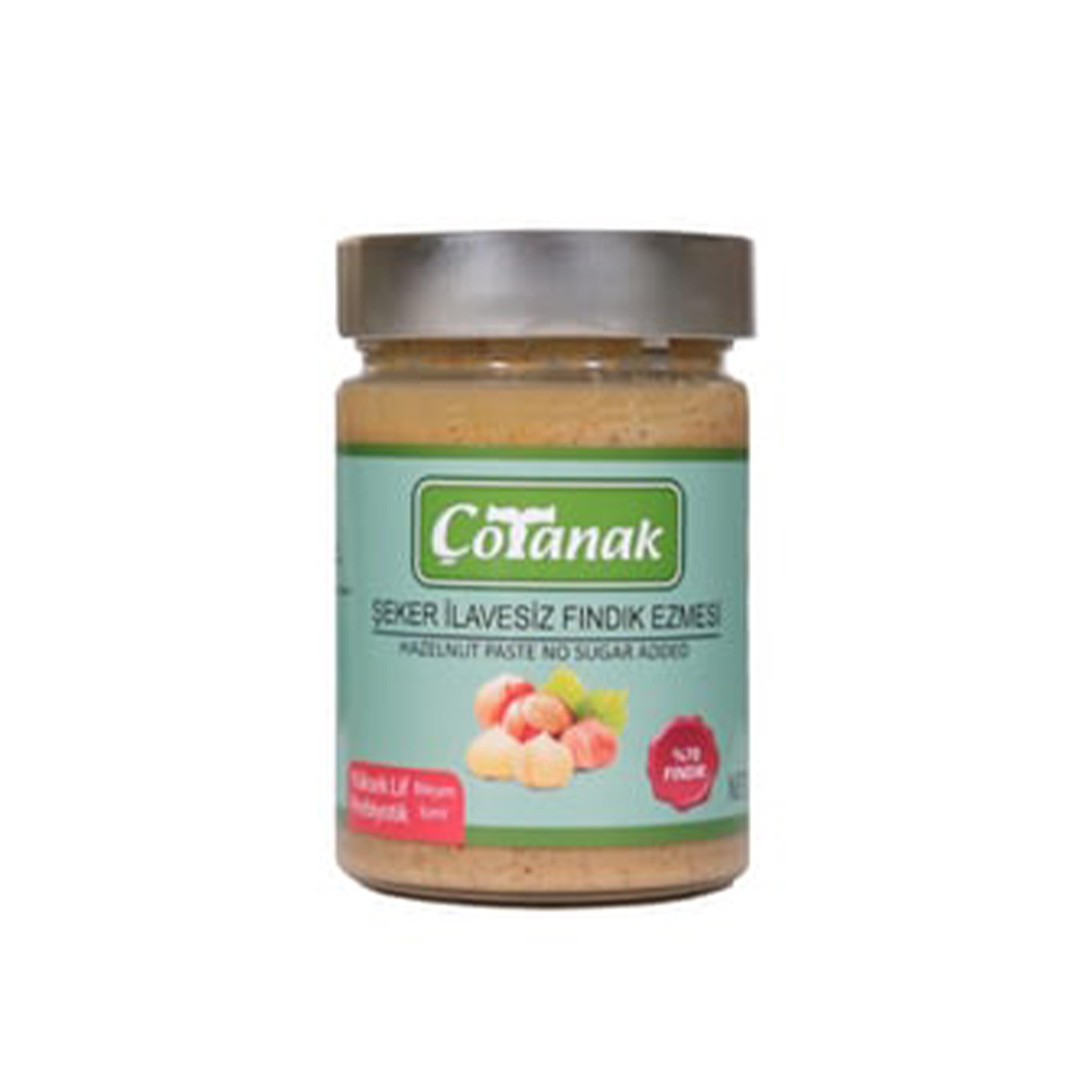 Çotanak 300 Gr Şeker İlavesiz Fındık Ezmesi