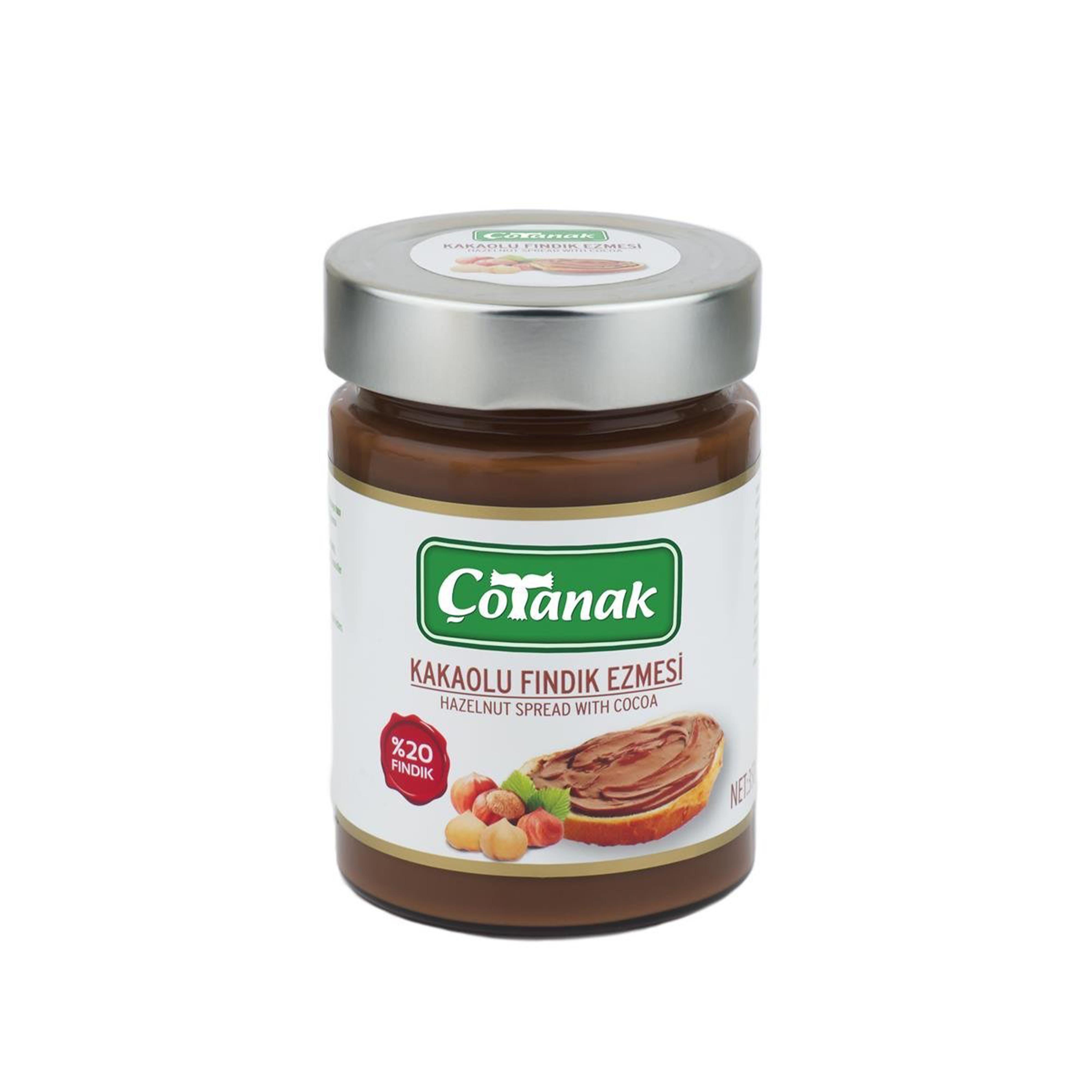 Çotanak 350 Gr Kakaolu Fındık Ezmesi %20