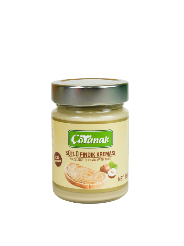 Çotanak 350 Gr Sütlü Fındık Kreması %25 Fındık