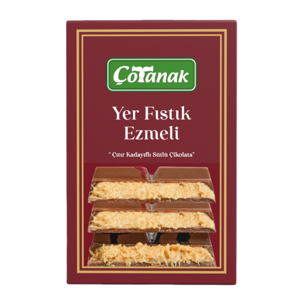 Çotanak Yer Fıstıklı Dubai Çikolatası 180 Gr