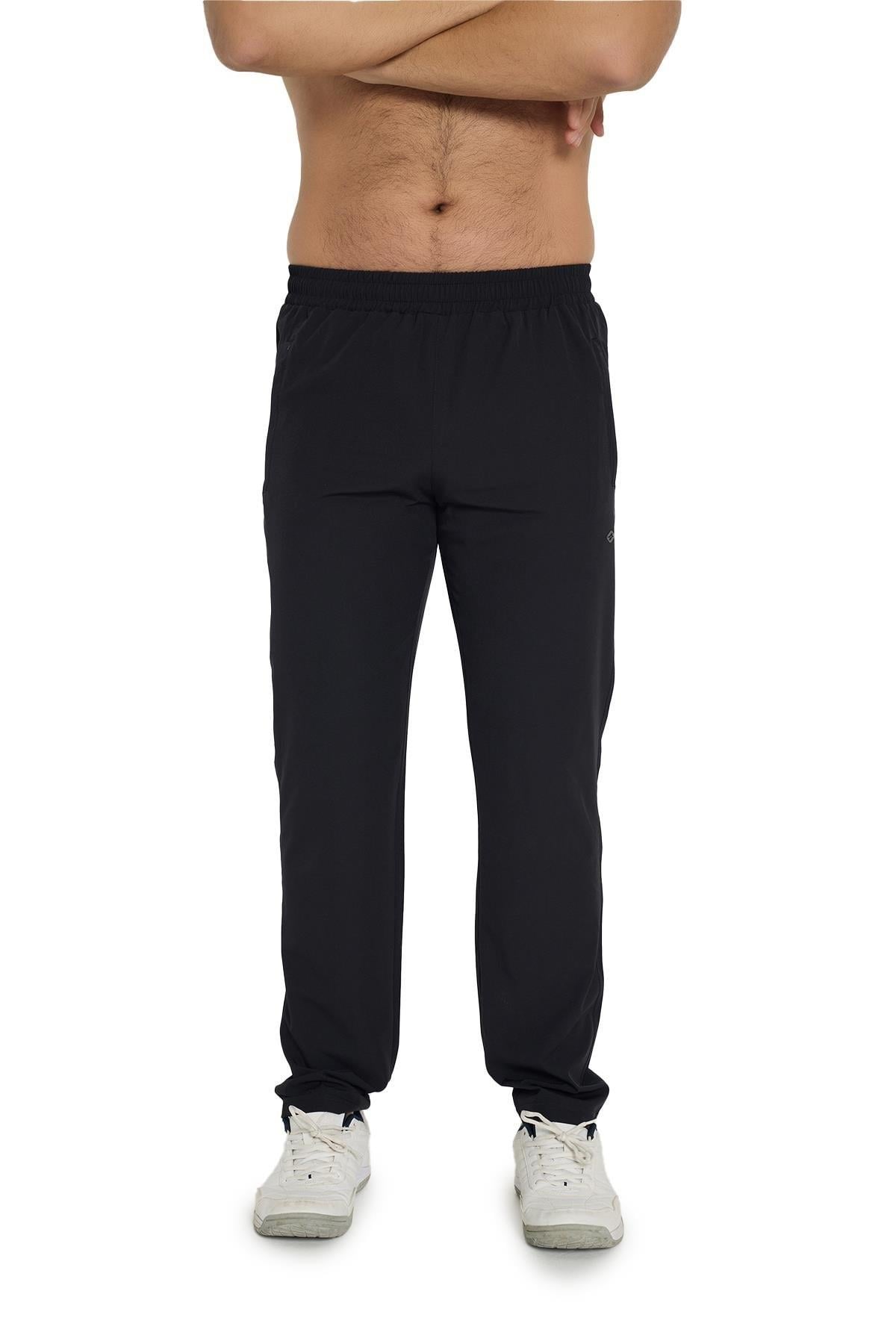 CROZWISE2236-0001CROZWISE SPOR LYCRA DÜZ ERKEK PANTOLON