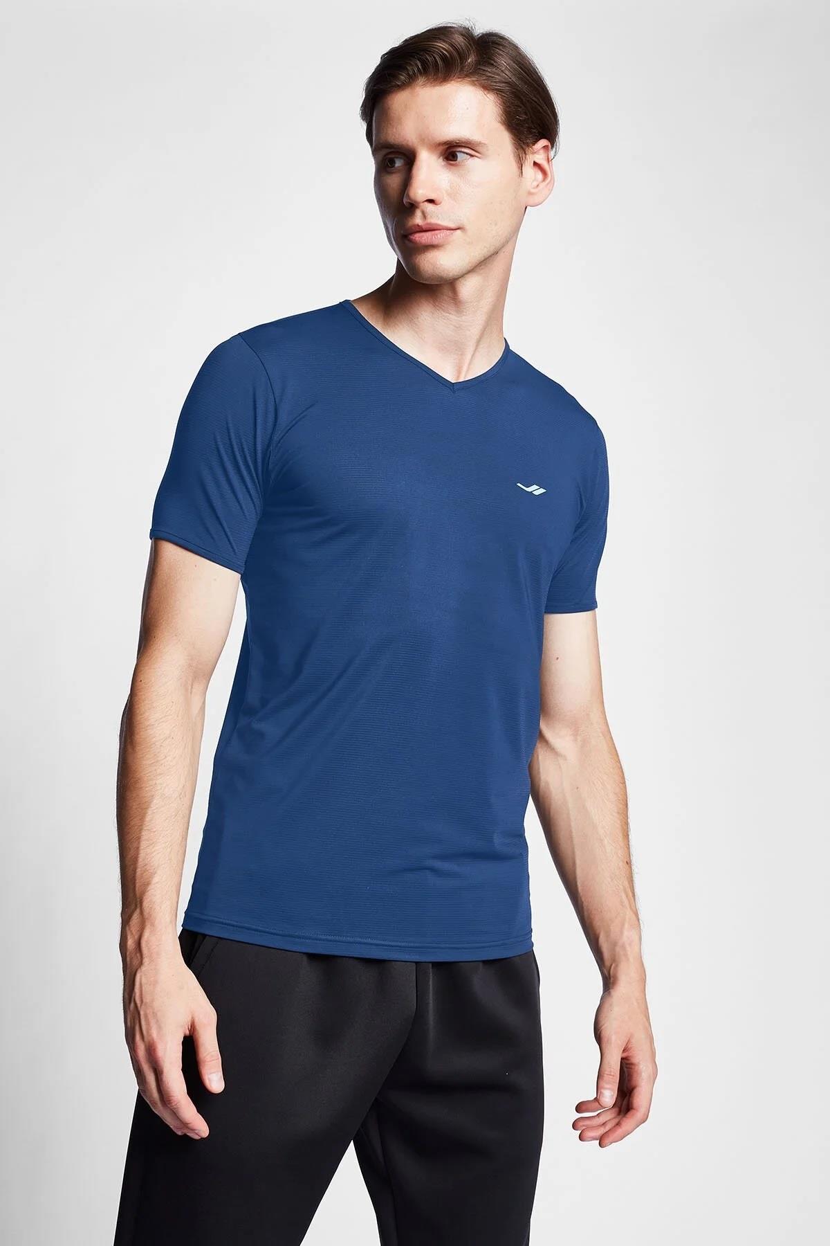 LESCON24BTEB001221-2543LESCON 24S-1221-24B KISA KOL TSHIRT