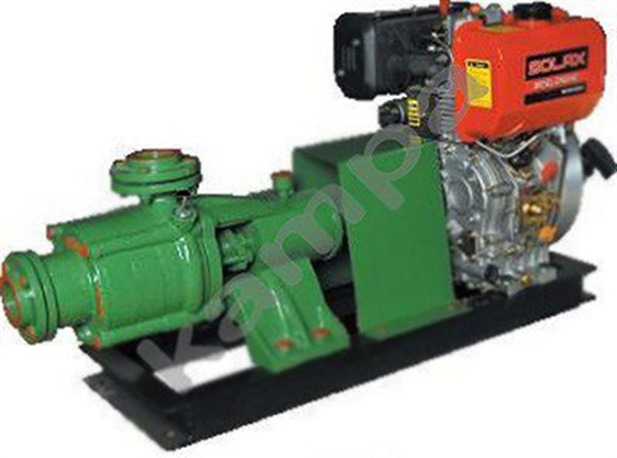 Akın Pompa DZL-KDM4KD YATAY EKSENLİ DİZEL SU MOTORLU POMPALAR 11 BG   3200 devir