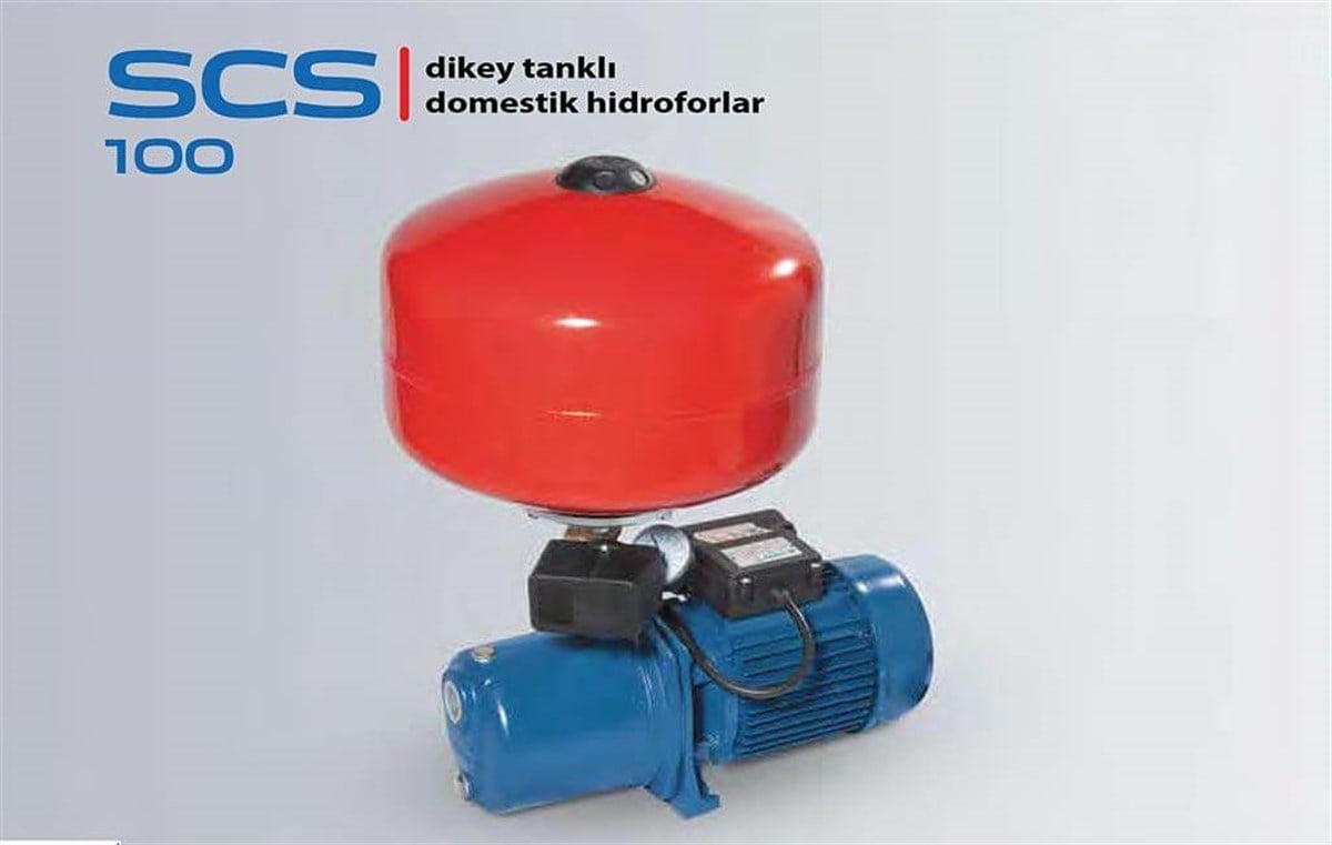 Komm SCS 100 Dikey Tanklı Domestik Hidrofor