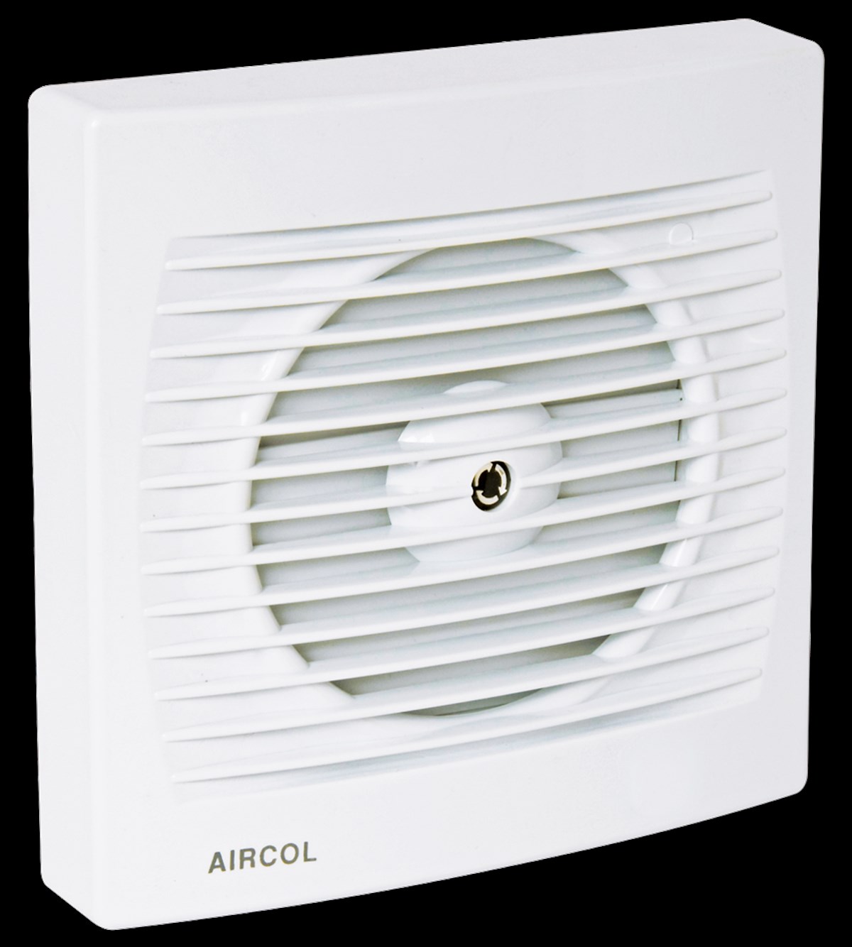 Aircol 100lük Otomatik Panjurlu Sessiz, Dekoratif, Plastik Banyo Fanı / Aspiratörü 100 m³/h