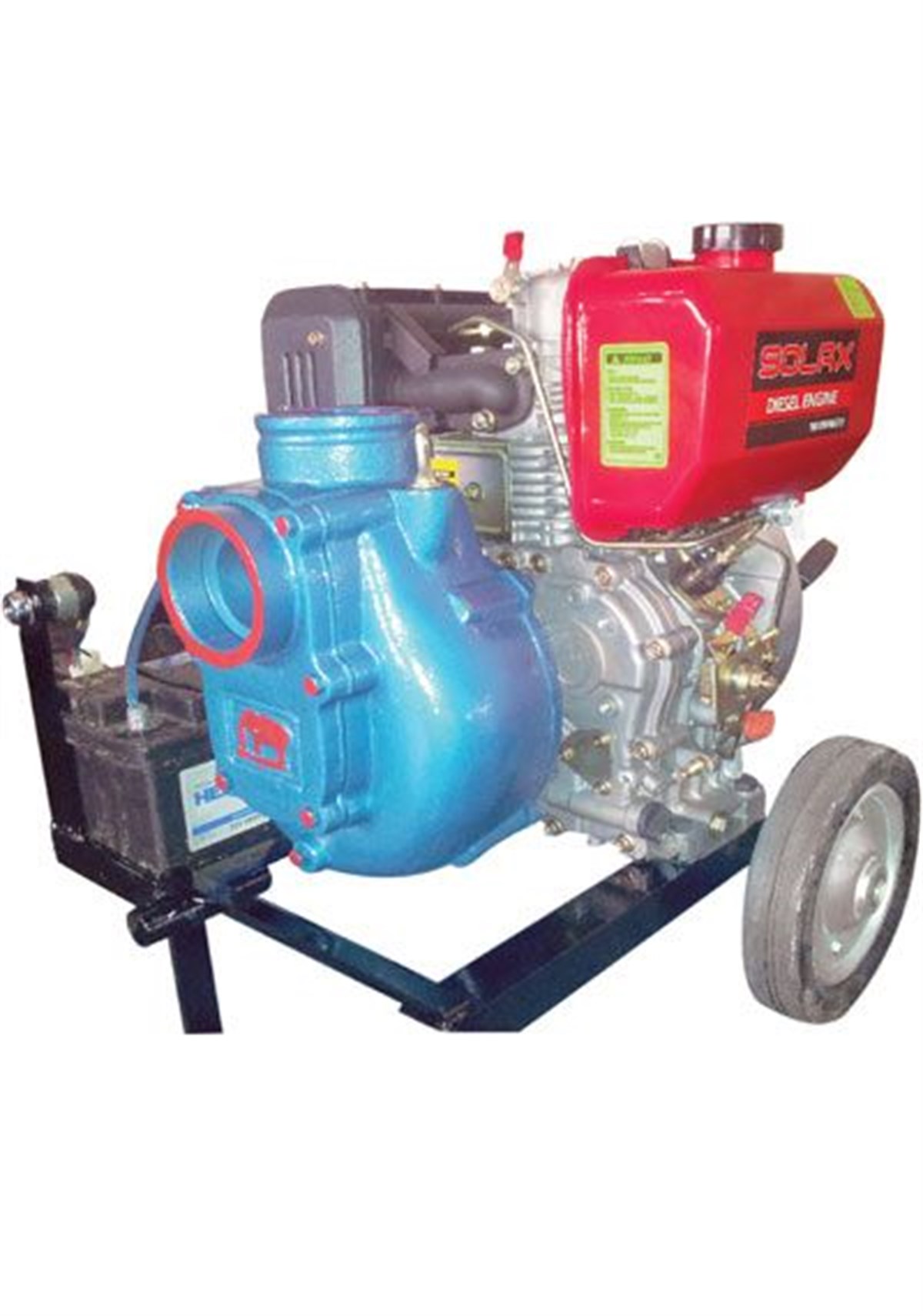 Akın Pompa DZL-EMS330 Kendinden Klapeli Dizel Su Motoru Motopomp 11 BG 3200 devir