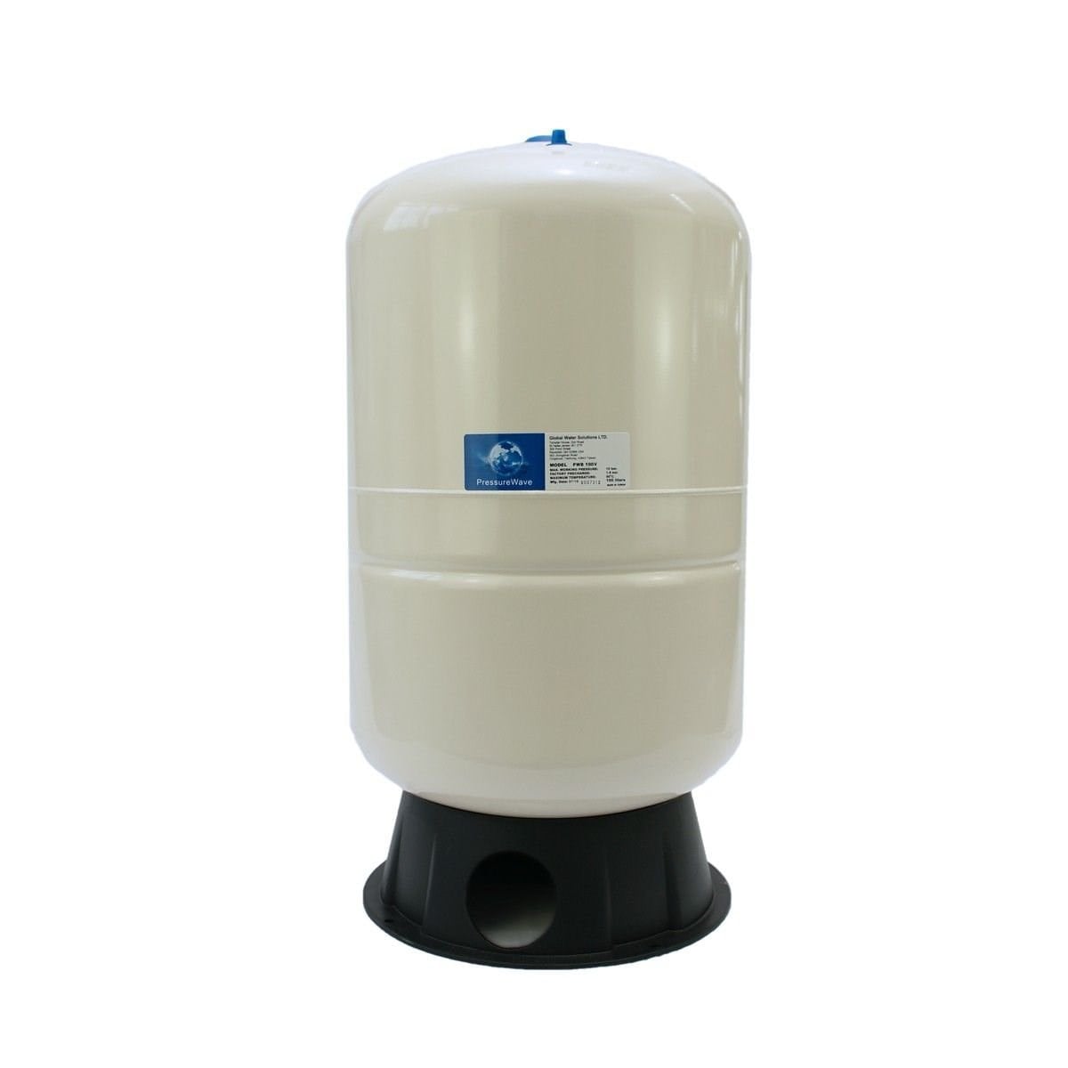 Global 100 Litre Dikey Ayaklı Patlamayan Genleşme Tankı 10 Bar 90 C  1'' Bağlantı