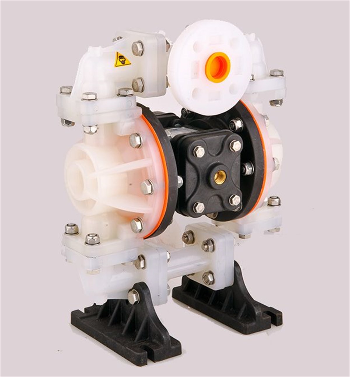 Huge Pump-Günalsan HP05 Plastik Polipropilen Gövdeli Diyaframlı Havalı Pompa 55 Litre/Dakika 7 Bar 3/4''
