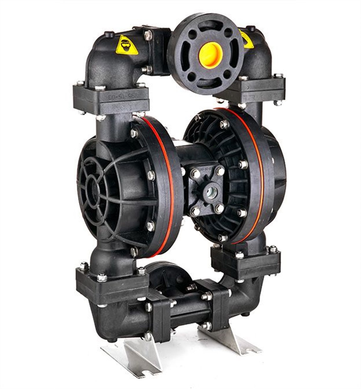 Huge Pump-Günalsan HP15 Plastik Polipropilen Gövdeli Diyaframlı Havalı Pompa 400 Litre/Dakika 7 Bar 1½''