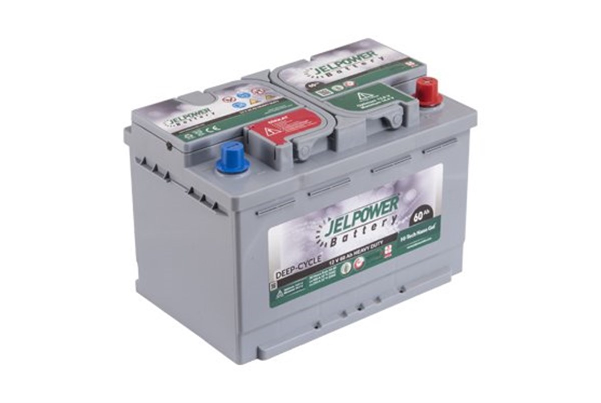 JelPower 12 Volt 60 AH Solar Jel Akü