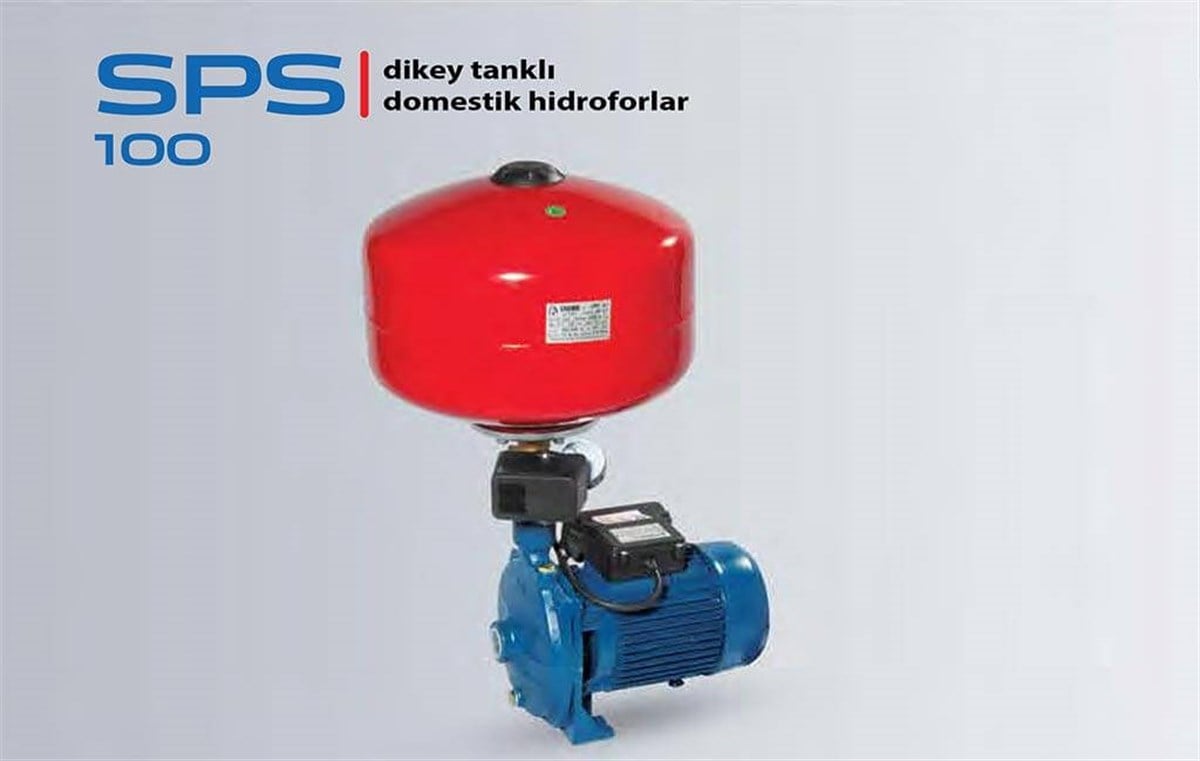 Komm SPS 100 Dikey Tanklı Domestik Hidrofor