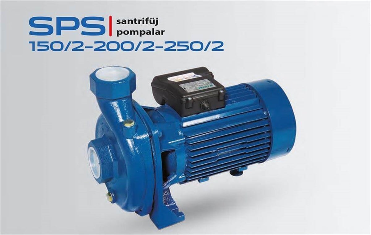 Komm SPS 150/2 200/2 250/2 Santrifüj Pompa