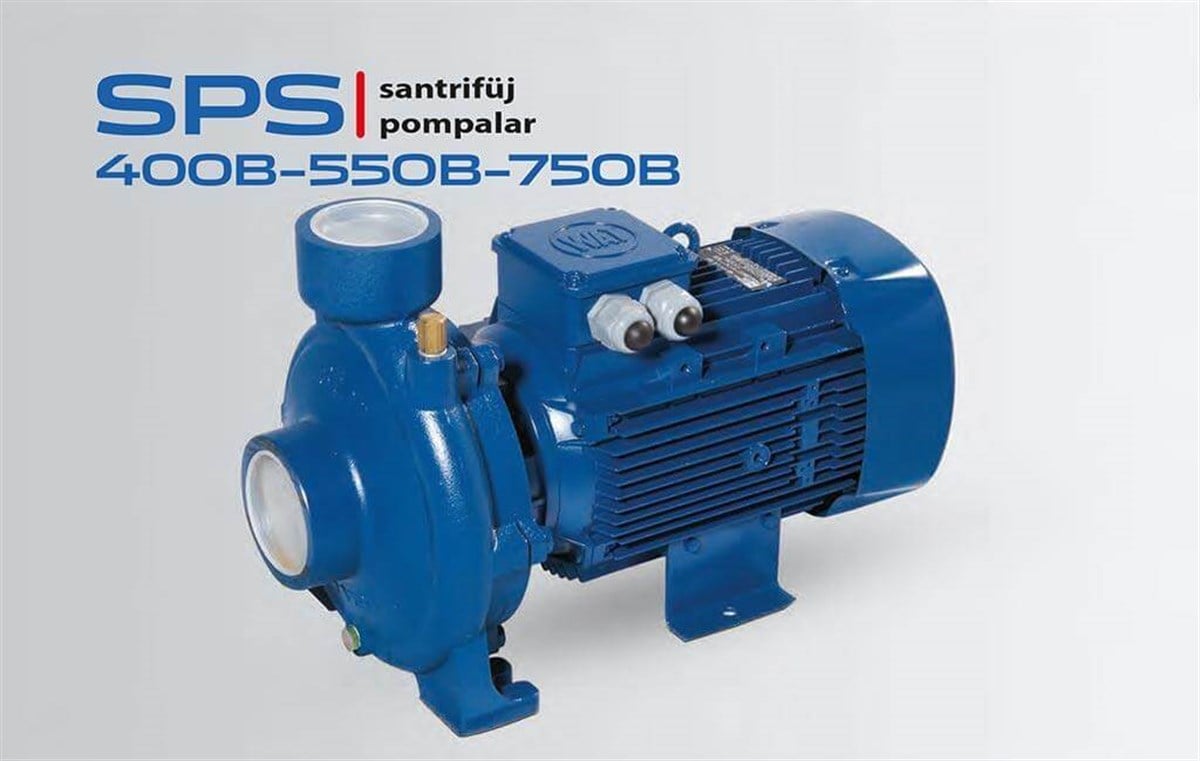 Komm SPS 400B 550B 750B Santrifüj Pompa