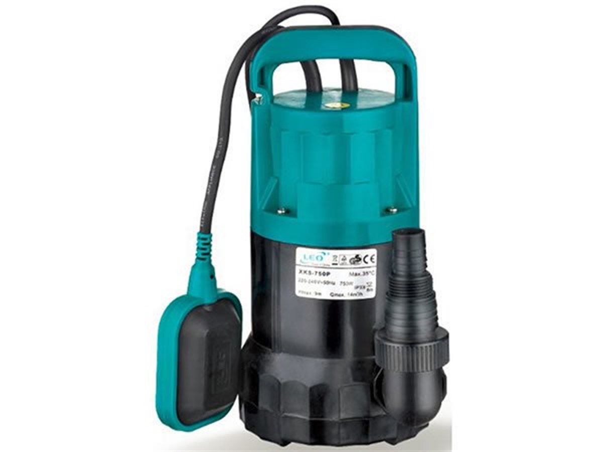 LEO XKS-750P Temiz Su Drenaj Dalgıç Pompa 220V 175 lt/dk 8.7 mss