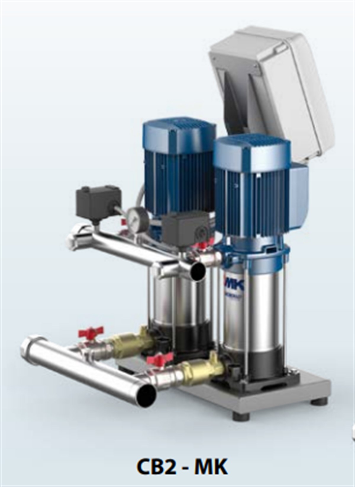 Pedrollo CB2 - MKm 5/8 Hydrofresh 6 Kat 40 Daire Hidrofor