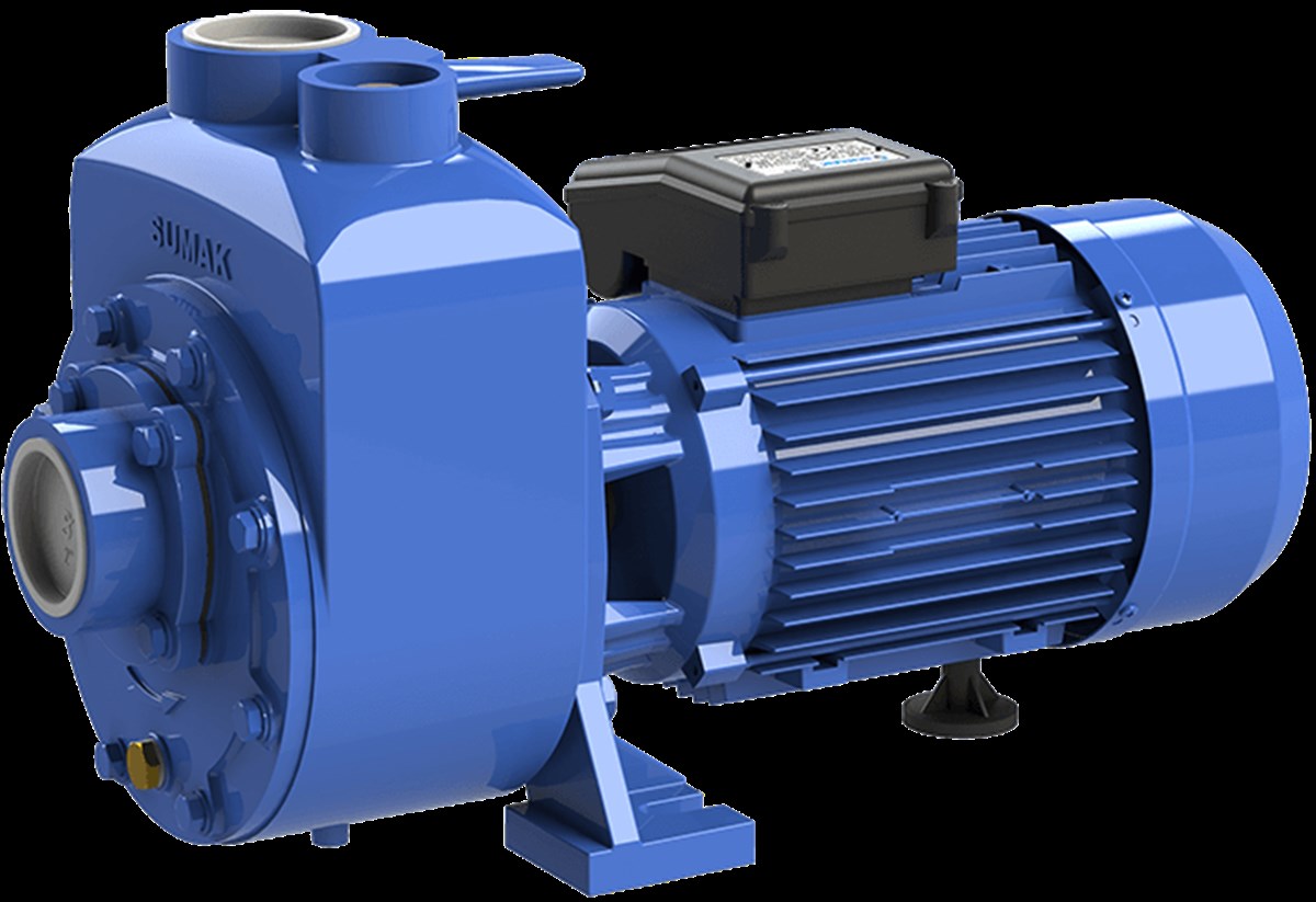 Sumak DSMT220/2 Kendinden Klapeli Pompa Trifaze (380V) 2.2HP