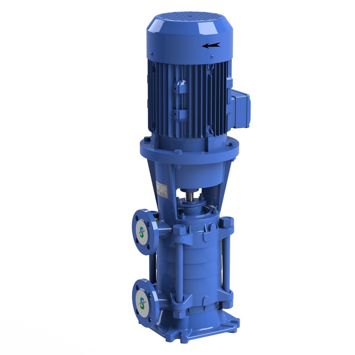 Sumak SHT 65/3 45 kW Dik Milli Kademeli Pompa  Trifaze