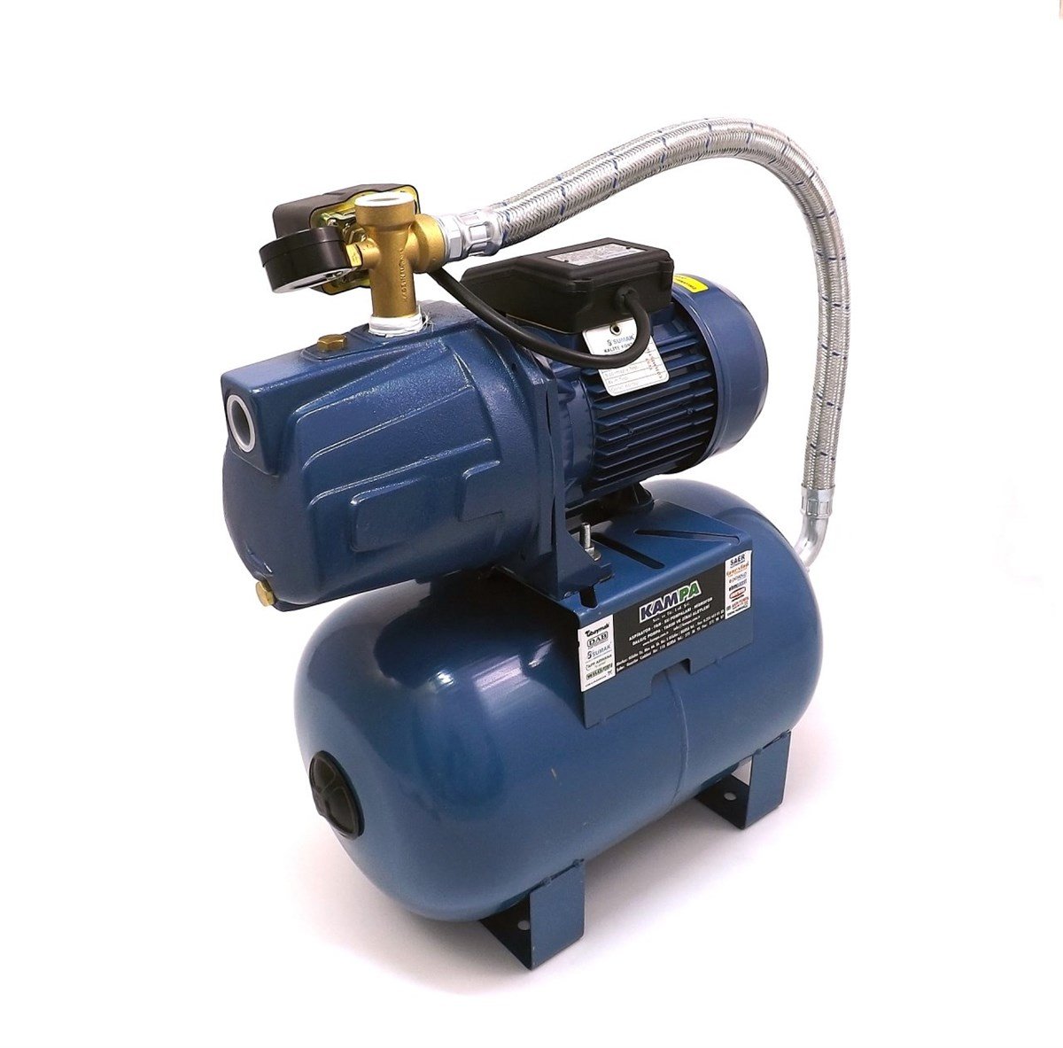 Sumak SMJH100 Jet Paket Hidrofor 4 Kat 6 Daire 24 Litre Tanklı