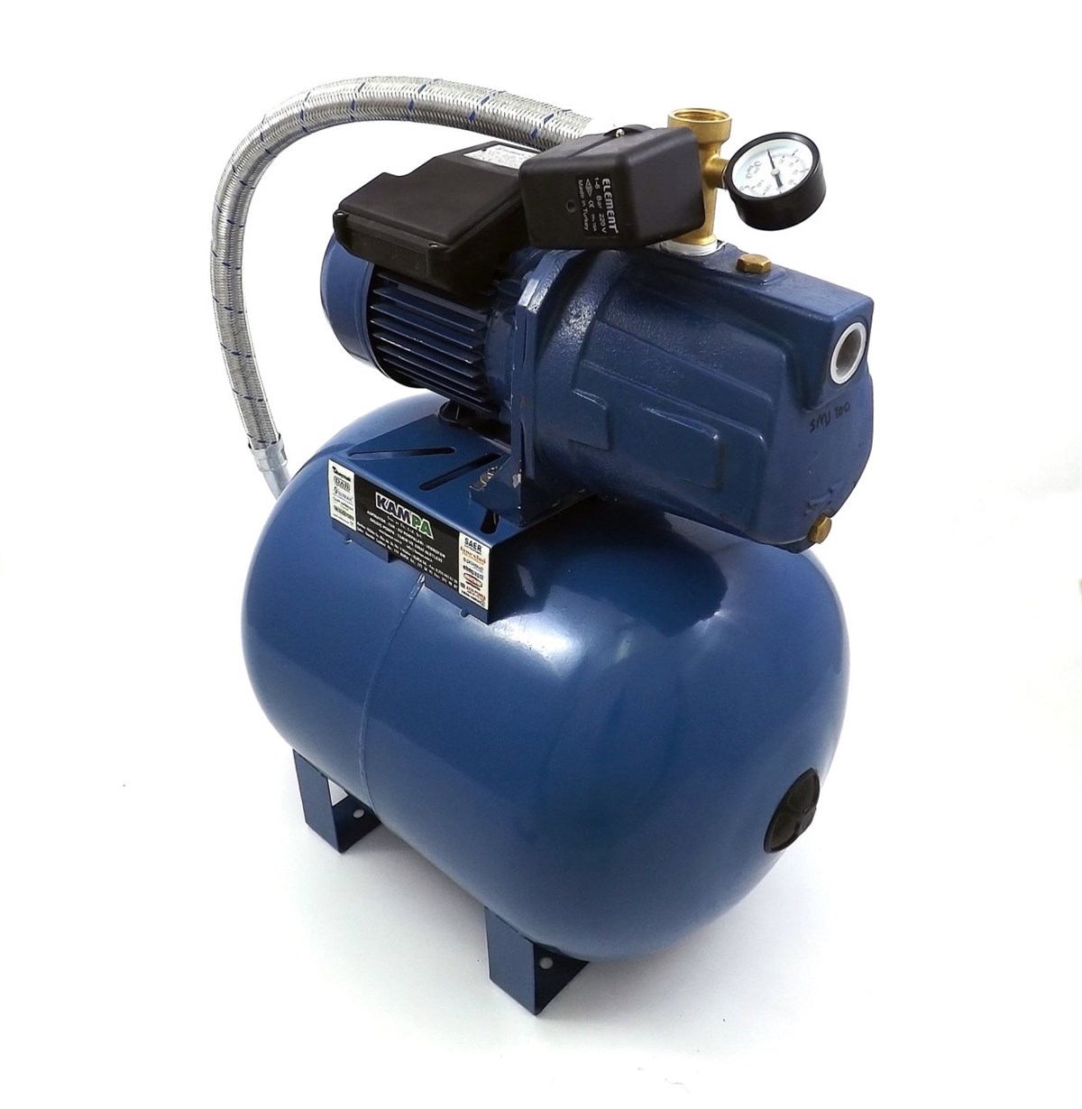 Sumak SMJH100 Jet Paket Hidrofor 4 Kat 6 Daire 50 Litre Tanklı