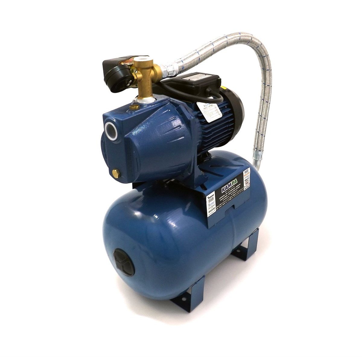 Sumak SMJH85 Jet Paket Hidrofor 4 Kat 4 Daire 24 Litre Tanklı