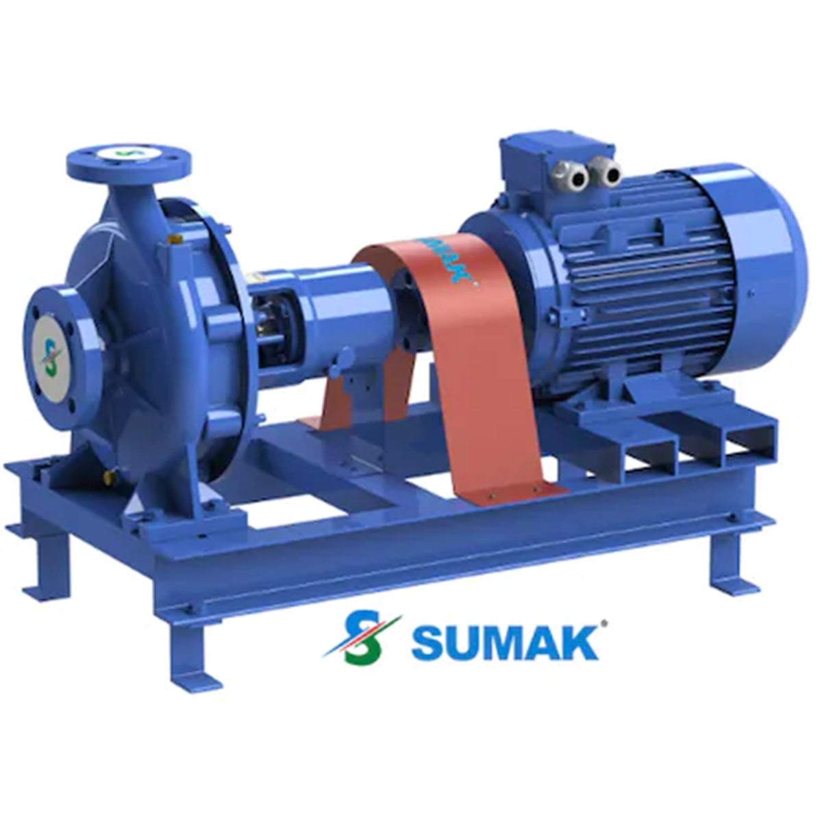Sumak SMT 250/80 55 KW 2900 D/D Motorlu Salyangoz Pompa