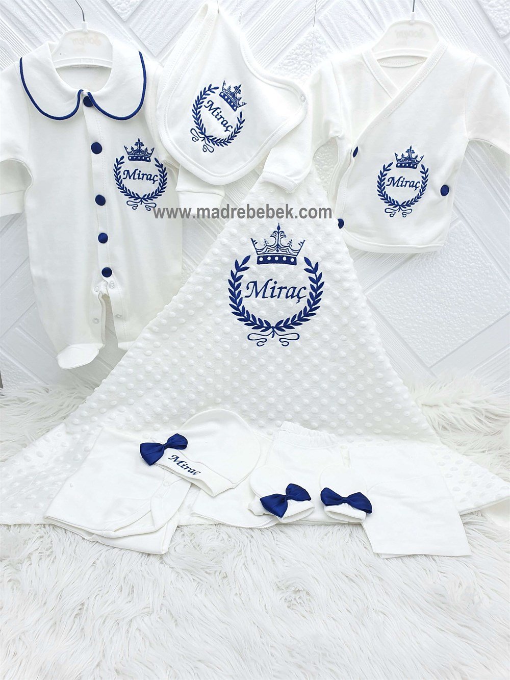 İsme Özel 10 Parça Hastane Çıkışı