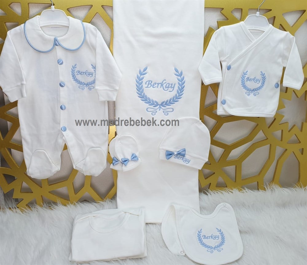 İsme Özel 10 Parça Hastane Çıkışı