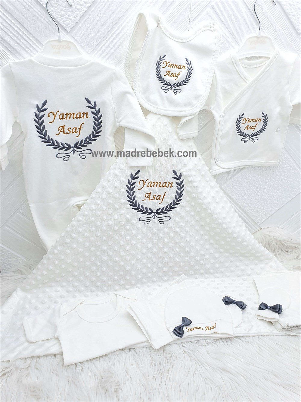 İsme Özel 10 Parça Hastane Çıkışı