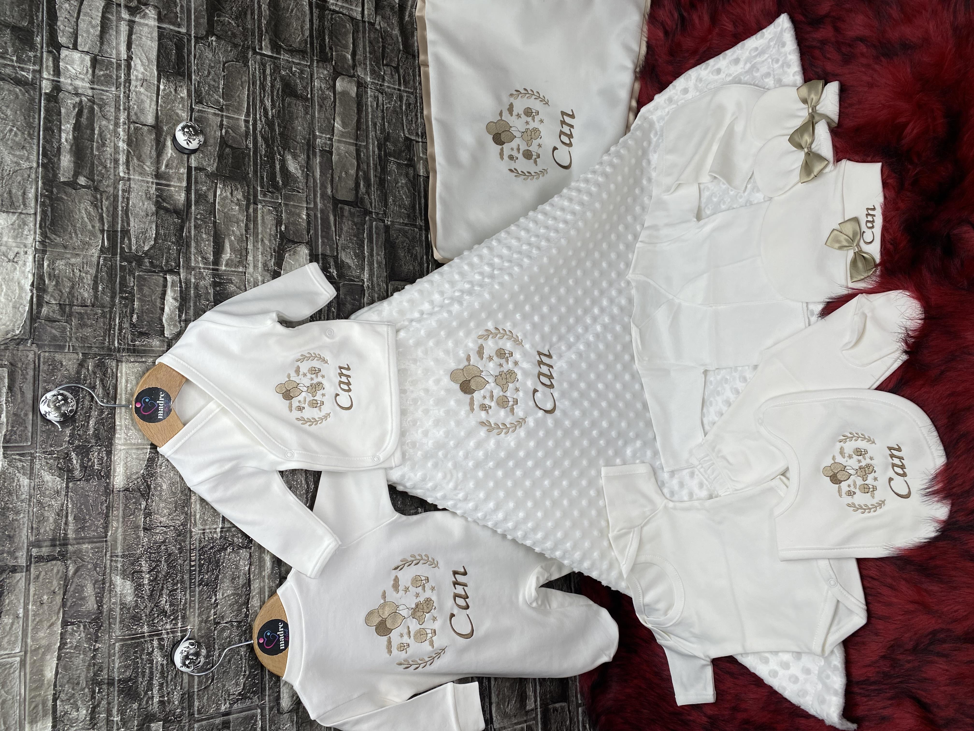 İsme Özel 11 Parça Hastane Çıkışı