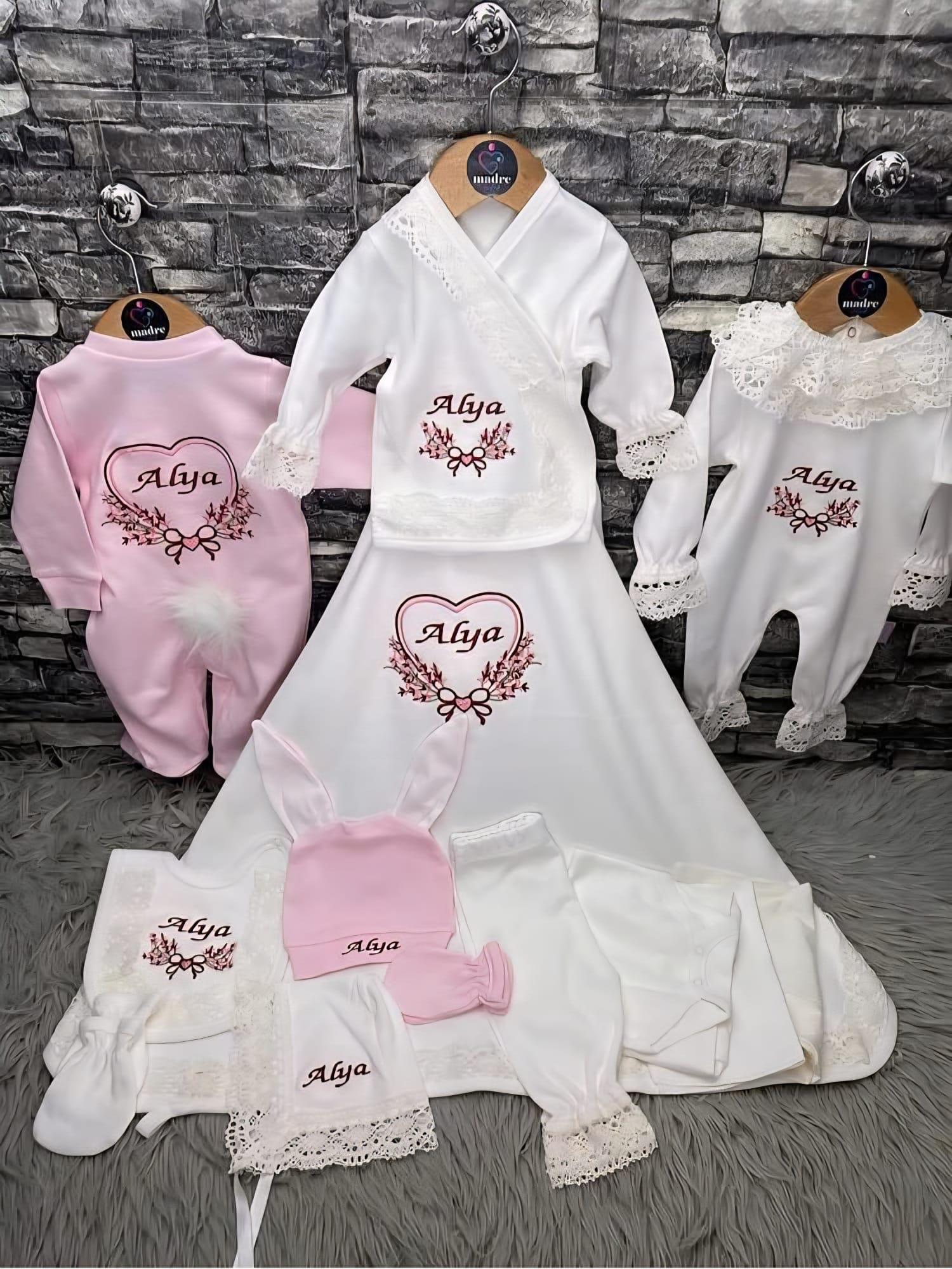 İsme Özel 13 Parça Hastane Çıkışı