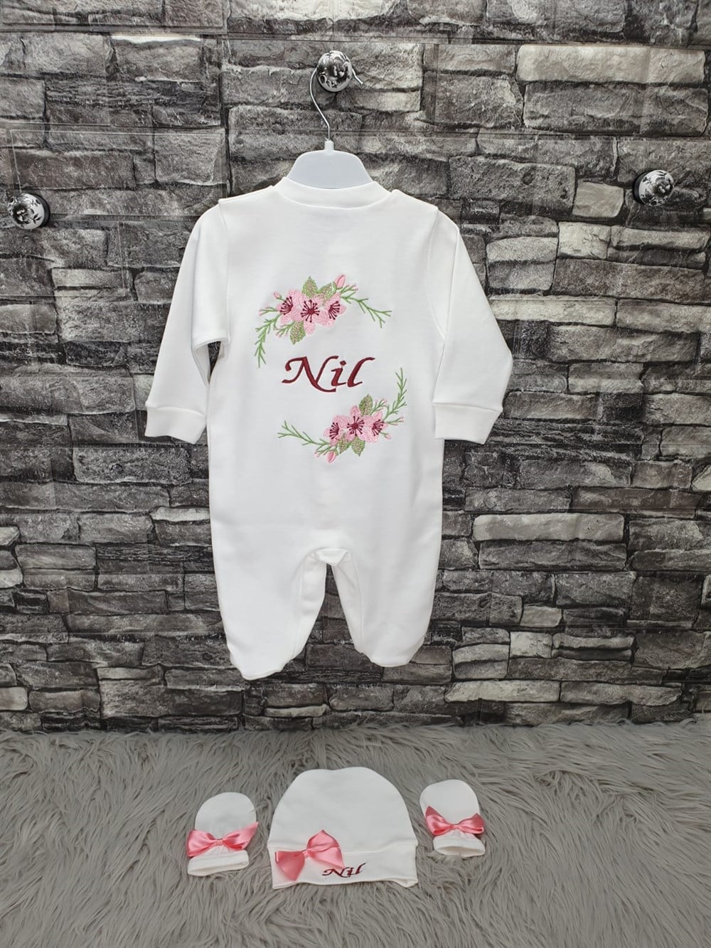 isme özel tulum set