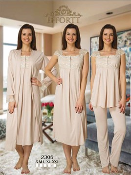 Effortt Lohusa Pijama, Gecelik, Sabahlık