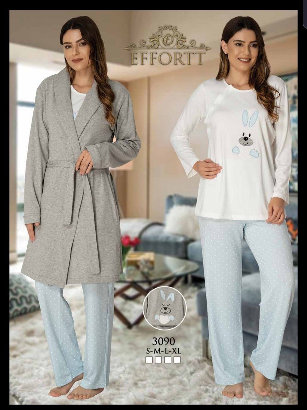 Effortt Lohusa Pijama , Sabahlık