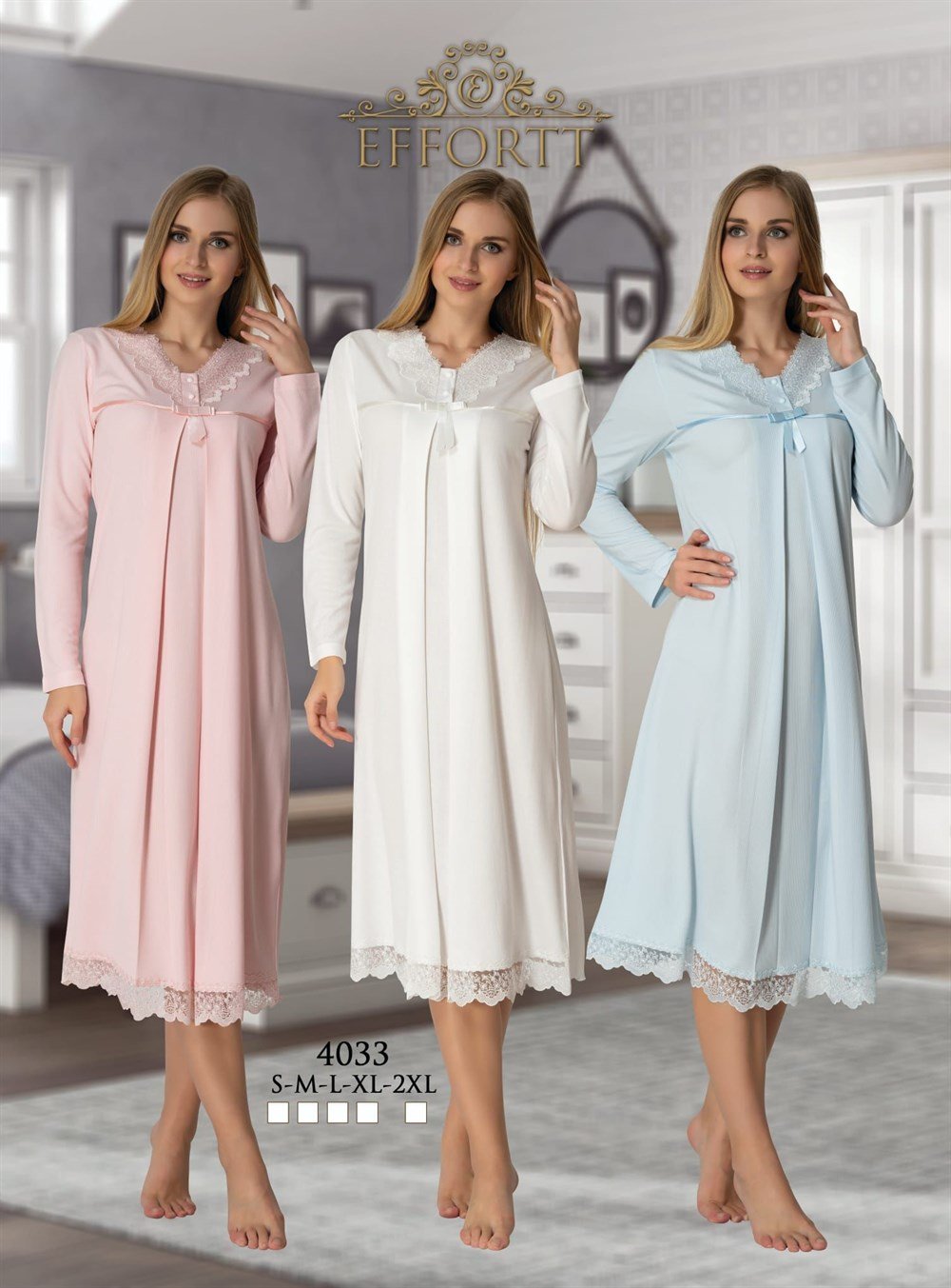 Effortt Lohusa Pijama - 4033