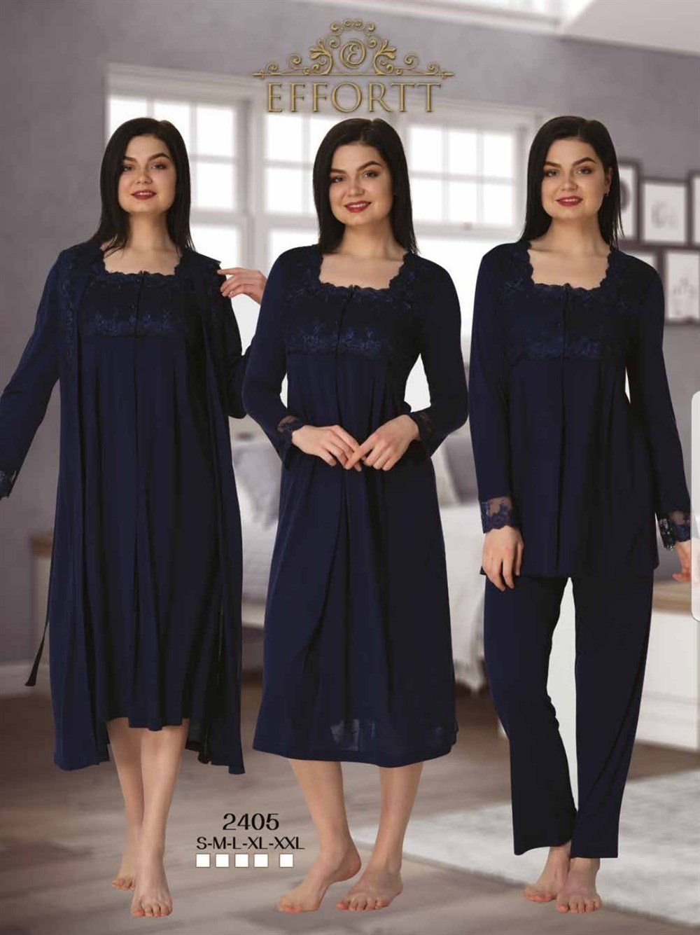 Effortt Lohusa Pijama, Gecelik, Sabahlık