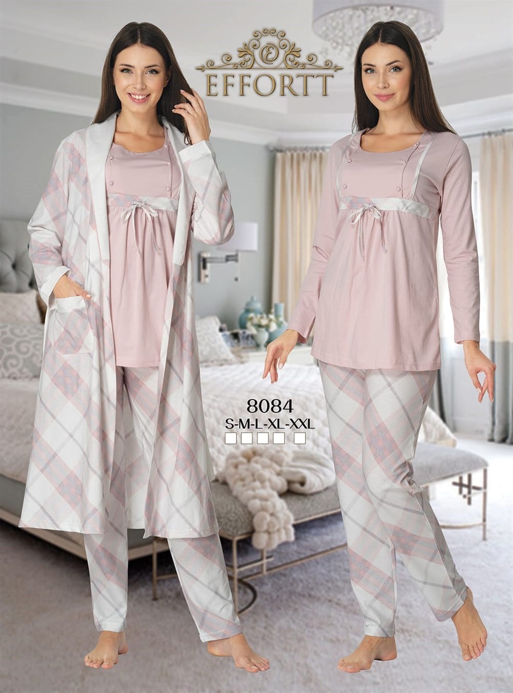 Effortt Lohusa Pijama, Sabahlık