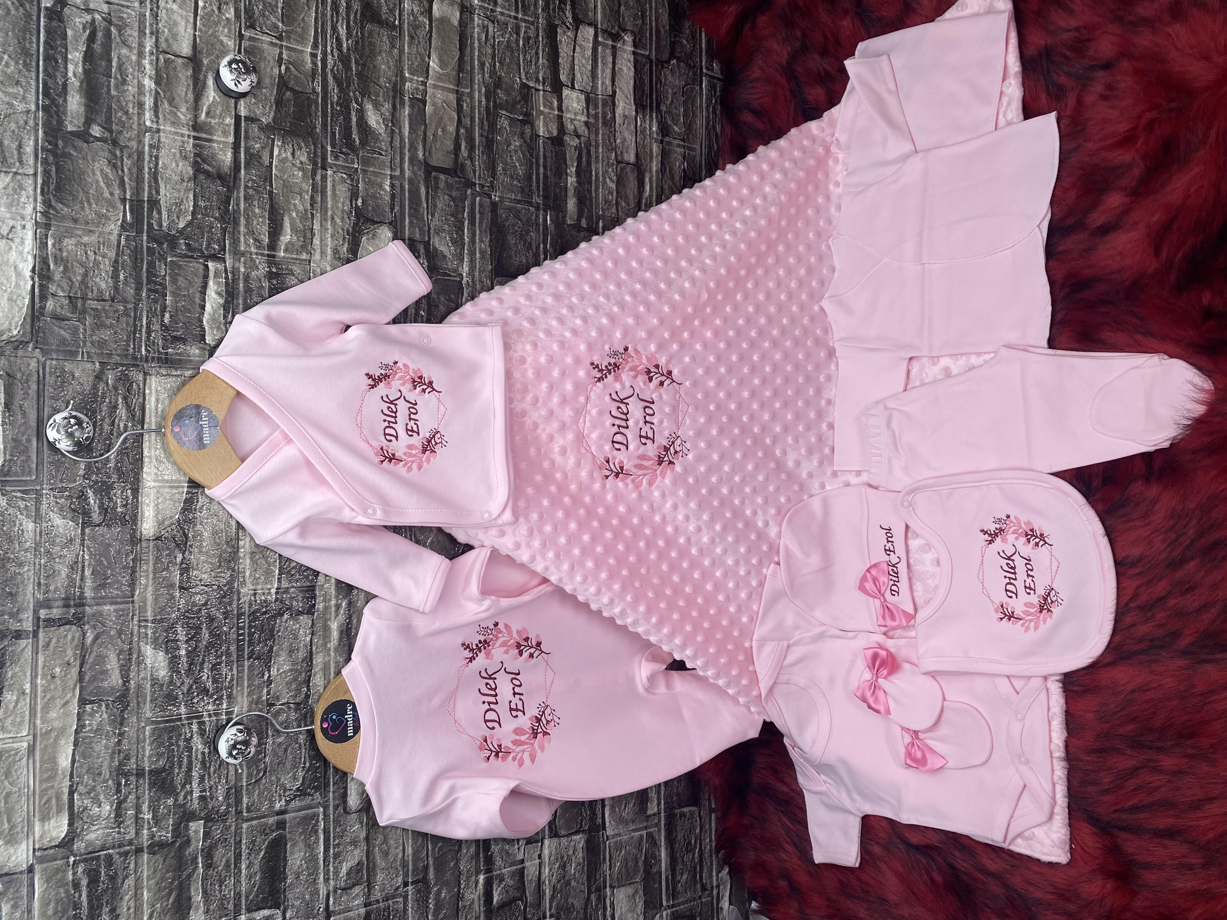 İsme Özel 10 Parça Hastane Çıkışı