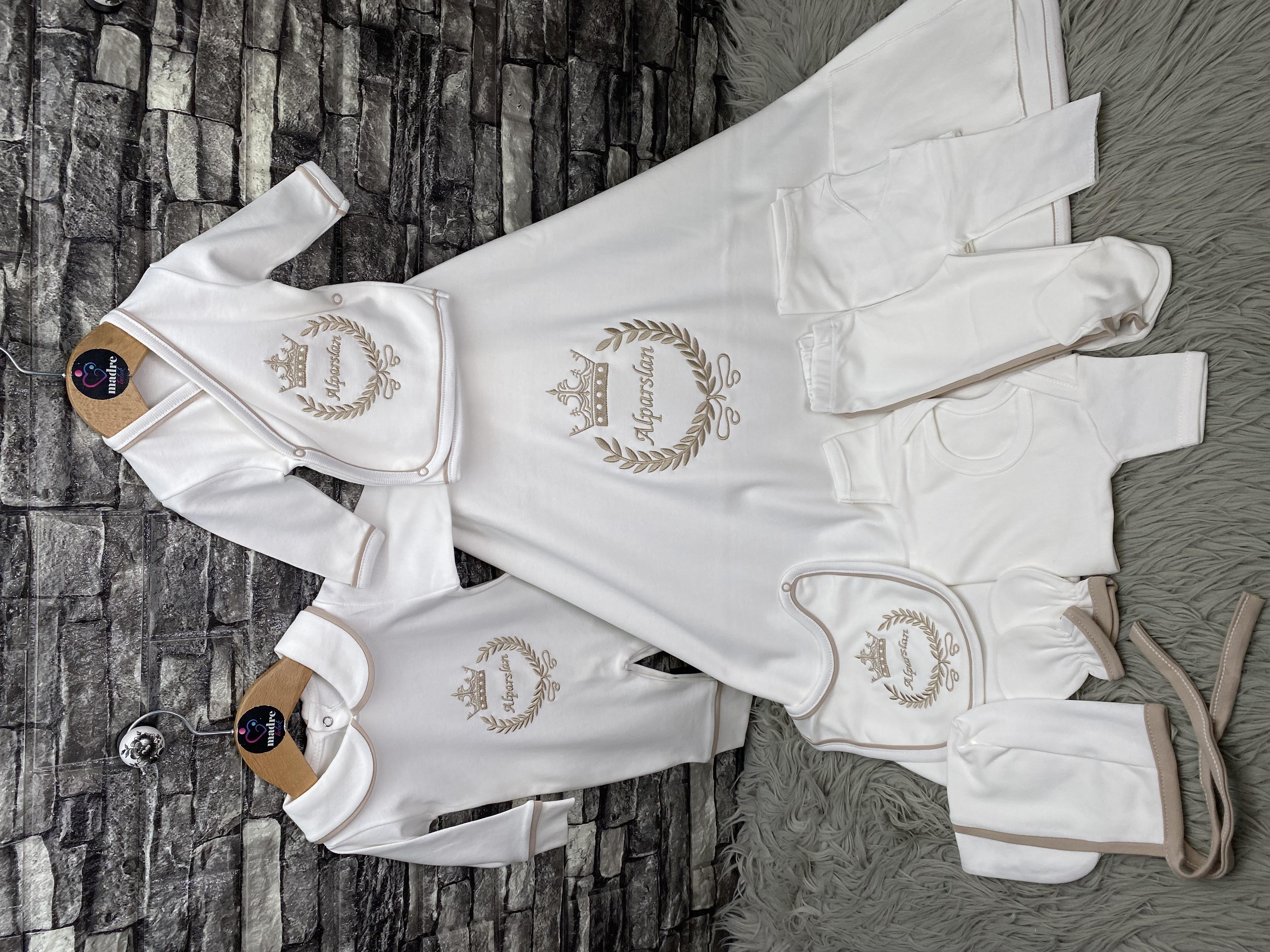 İsme Özel 10 Parça Hastane Çıkışı