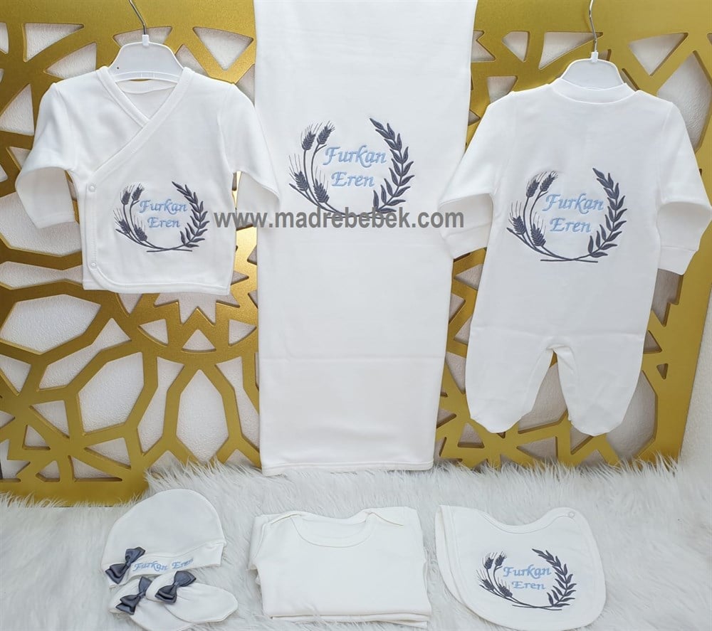 İsme Özel 10 Parça Hastane Çıkışı