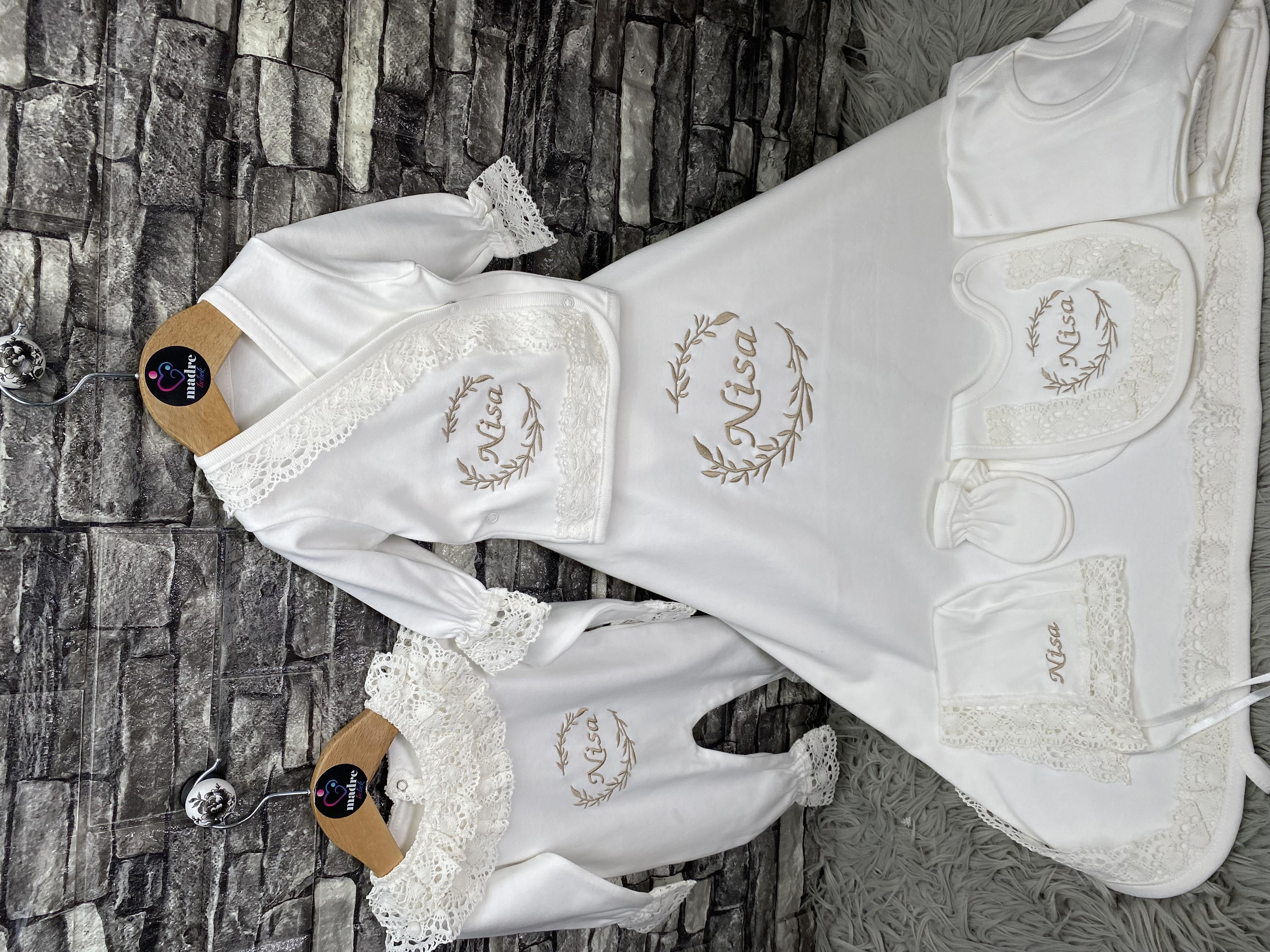 İsme Özel 10 Parça Hastane Çıkışı