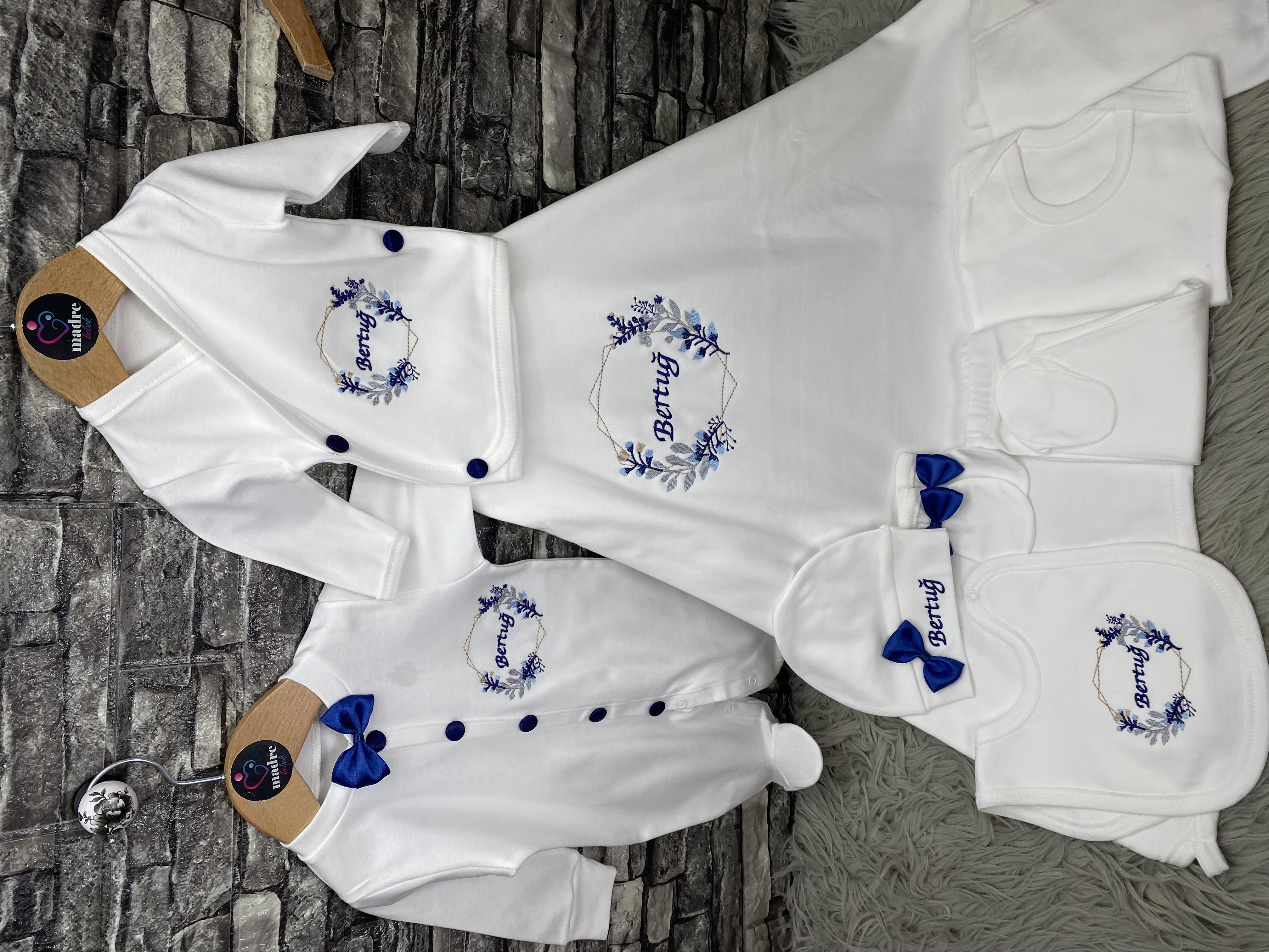 İsme Özel 10 Parça Hastane Çıkışı